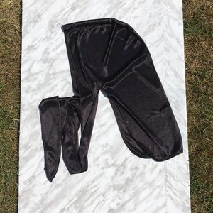 Black Satin Durag (Unisexe)